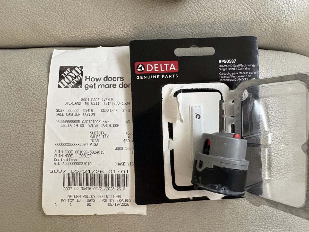 DIY Series – I replaced Delta Faucet RP50587 Single Handle Valve Cartridge for kitchen sink